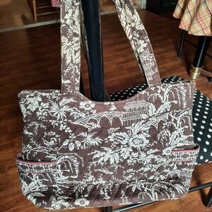 Vera Bradley Pleated Tote